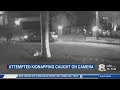 An attempted kidnapping was caught on camera on Davis Islands