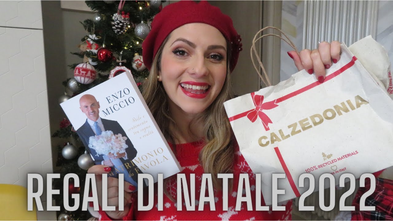 I MIEI REGALI DI NATALE 2022 - YouTube