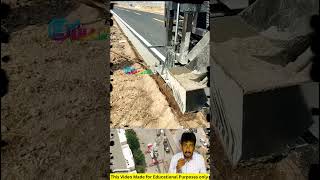 Road போட்டுட்டு அதுக்கு Side ல இந்த மாதிரி போடனும் | Tar Road | National Road | Road Construction |