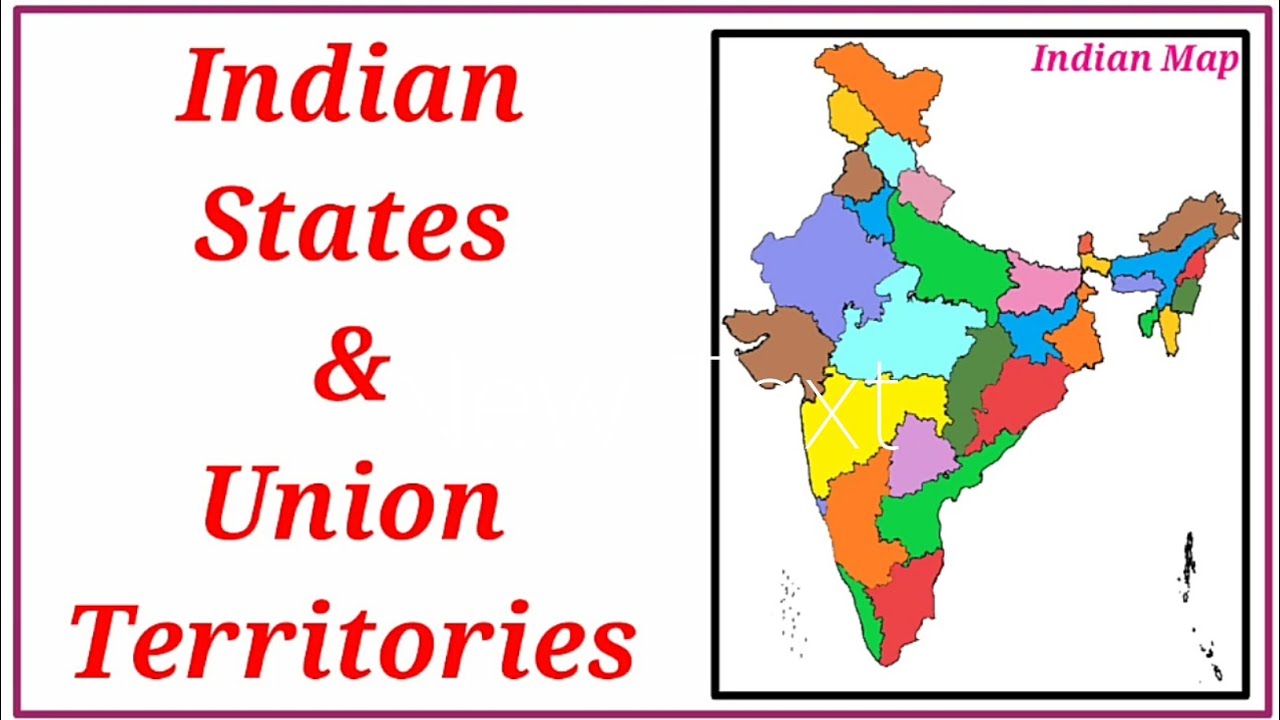 STATES AND UNION TERRITORIES OF INDIA 2020 - YouTube