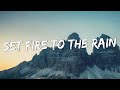 Adele - Set Fire to the Rain (Lyrics)  Rihanna, Eminem... (Mix Lyrics)