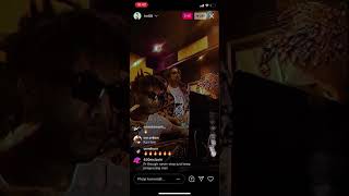 TM88 COOK UP LIVE STUDIO SESSION PLAYING BEAT WITH WHEEZY AND SPEAKING FACTS!!