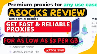 Asocks Proxy Site Review||The Most Stable And The Most Reliable 4G Mobile \u0026 Residential Proxies