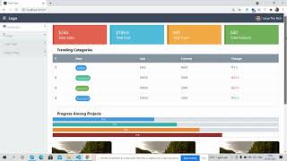 Reactjs Free Admin Dashboard Using Tailwind CSS