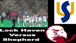 LHU LAX vs Shepherd 3/5/2016