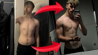 Alfie Johnson 1 Year Natural Body Transformation 15-16 | Skinny Fat to Fit | Motivation