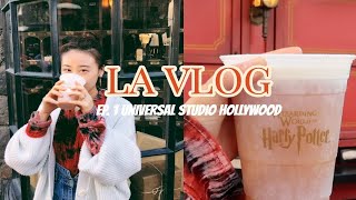 (SUB) LA VLOG 1 | 洛杉矶环球影城玩一天 | 哪些是必玩项目 | 快速通关票是否值得买 | 热门美剧电影拍摄地