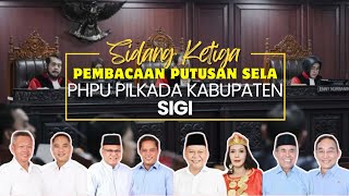 GUGATAN PILKADA KABUPATEN SIGI TIDAK DAPAT DITERIMA. Liko Official