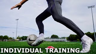 Full Individual Training Session For Footballers | The Off Season Training Series