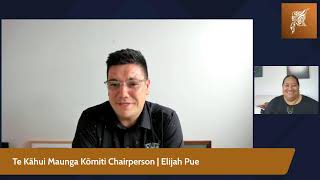 Te Matatini o Te Kāhui Maunga 2025 - Updates from the Te Kāhui Maunga Chairperson Elijah Pue