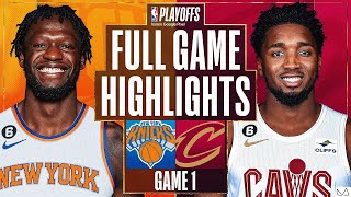 New York Knicks vs Cleveland Cavaliers FULL GAME HIGHLIGHTS｜2022-23 NBA Playoffs Game 1｜4/16 2023