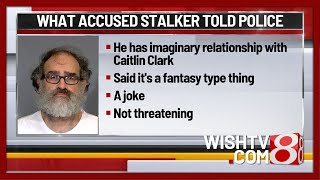 Texas man arrested, accused of stalking Caitlin Clark