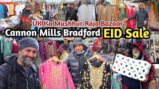 EID Mega Clothes Sale In Cannon Mills Bradford | Pakistani Famus Market In Uk