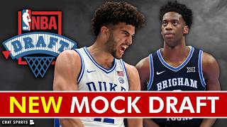 BRAND NEW 2026 NBA Mock Draft via NBA Insider