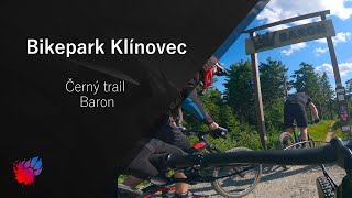 Bikepark Klínovec - Černý Baron, flow jak má být...