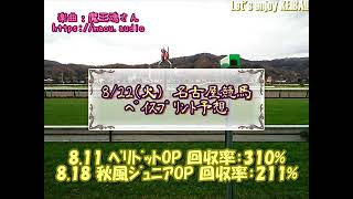 2023名古屋競馬　ベイスプリント予想