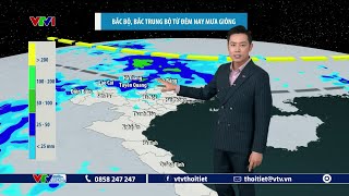 Dự báo thời tiết 19h45 - 07/05/2024 | Bắc Bộ, Bắc Trung Bộ từ đêm nay mưa giông | VTVWDB