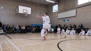 Kata by Bianca : Karate Competition JKS Harrow