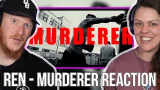 COUPLE React to REN - Murderer | OFFICE BLOKE DAVE