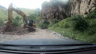 ხადა. ხადის ხეობა, გზა აჩქარებული - Khada, Khada Gorge, Road TimeLapse