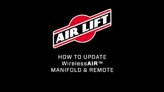 How to Update Firmware for WirelessAIR - Air Lift Company