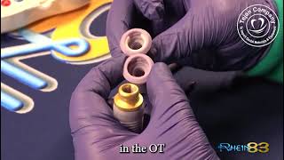 The application of the (OT EQUATOR ABUTMENT) As a fixed prosthesis MUA MDT: FABIO DAMIANO.