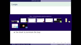 MATLAB Tutorial 4