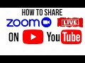 How to steam Zoom meetings live on YouTube 2020 | Gyan Chat