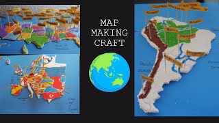 HOW TO MAKE AN EASY 3D MAP | GEOGRAPHY ACTIVITIES KIDS MAP SKILLS | GEOGRAPHICAL FEATURES