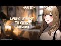 [ASMR] [ROLEPLAY] ♡waking up next to older girlfriend♡ (binaural/F4A)
