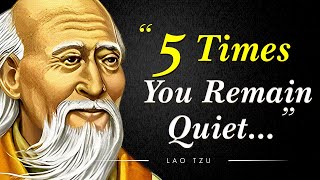 Be Quiet In 5 Situations (Lao Tzu)  Motivation | Wisdom Snack