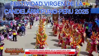 GRAN PARADA FOLKLORICA FESTIVIDAD VIRGEN DE LA CANDELARIA PUNO PERU 2025 parte 3