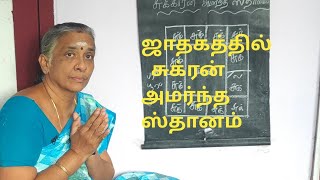 ஜோதிட உலகம்9342295872 ஜாதகத்தில் சுக்கிரன் அமர்ந்த ஸ்தானம் ஜோதிடரத்னவாணி திருமதி பொன்னழகு தேனப்பன்