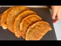 delicious minced meat recipe a simple dough recipe. juicy crispy pasties no eggs no milk