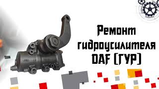 Ремонт гидроусилителя руля DAF (ГУР)