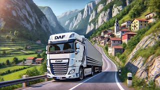 POV Truck Driving DAF XF 480 2025