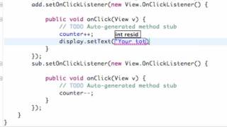 Android Application Development Tutorial 10 Using setText method for our button YouTube