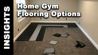 Home Gym Flooring Considerations - Subsurfaces, Materials, Thickness, Style