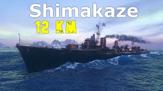 World of WarShips Shimakaze - 4 Kills 317K Damage