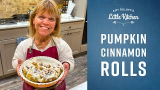 Pumpkin Cinnamon Rolls | Amy Roloff's Little Kitchen