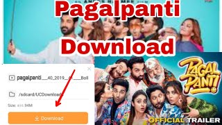How To Download Pagalpanti Full Movie In Hindi 2019  Pagalpanti  Movie Download Kaise Kare