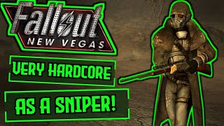 Can I Beat Fallout New Vegas' Very Hardcore Difficulty as a SNIPER?! | Fallout: New Vegas Challenge!