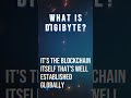 shorts what is digibyte and its success