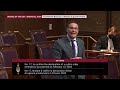 senator housakos debates against the emergencies act