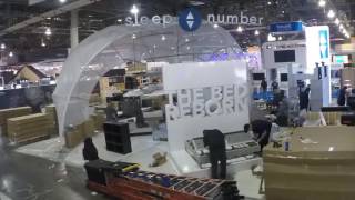 Sleep Number® 360™ Smart Bed | Booth Setup
