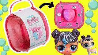 BIG LOL BUBBLY Surprise Blind Bag with Fizzy Heart In Water - Toy Video