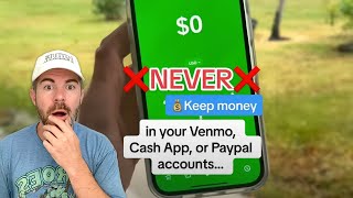 Here’s why you should NEVER keep $$$ in Paypal, Venmo, or Cash App… RESPONSE