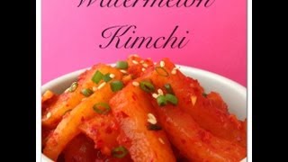 Korean Watermelon Rind Kimchi Recipe
