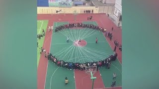 Chinese students take jumping rope to the next level