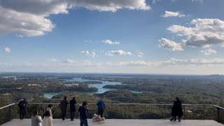 わんことお出かけ 三重県志摩市横山展望台